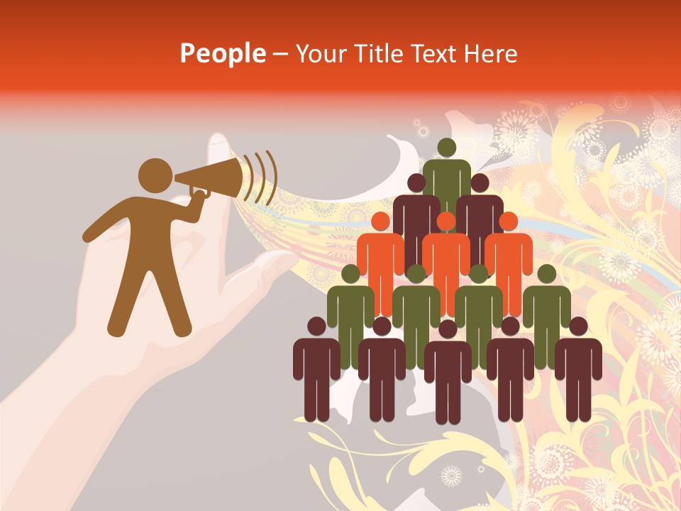 Frame Finger Nouveau PowerPoint Template