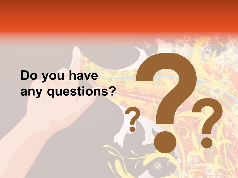 Frame Finger Nouveau PowerPoint Template