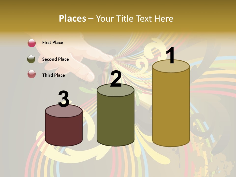 Leaf Vector Design PowerPoint Template