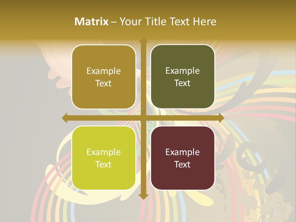 Leaf Vector Design PowerPoint Template
