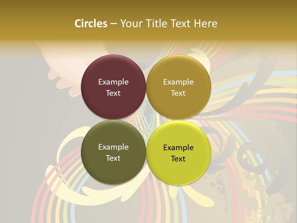 Leaf Vector Design PowerPoint Template