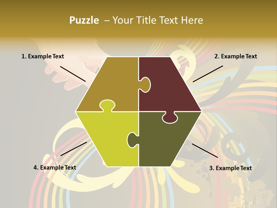 Leaf Vector Design PowerPoint Template