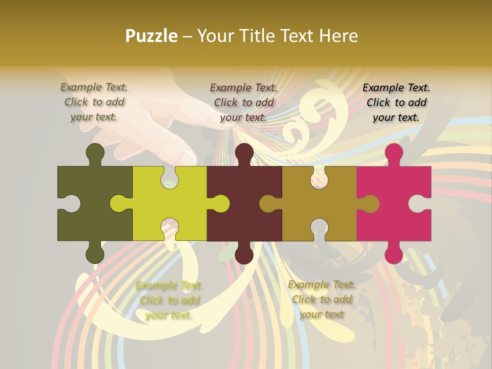 Leaf Vector Design PowerPoint Template