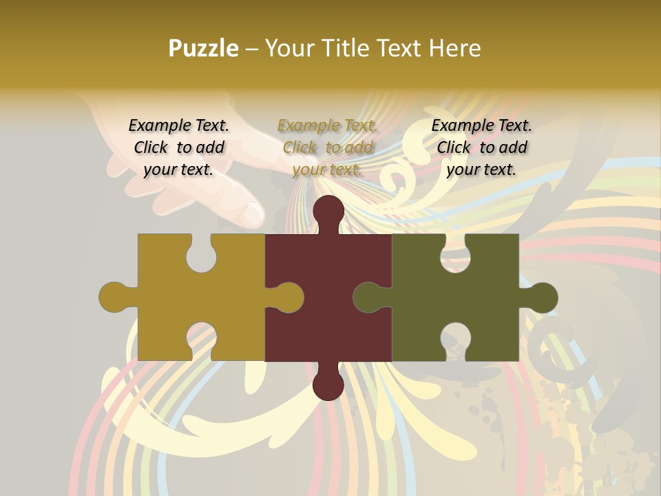 Leaf Vector Design PowerPoint Template