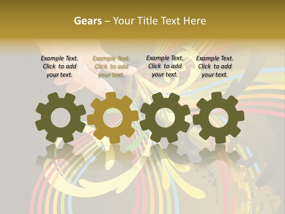 Leaf Vector Design PowerPoint Template