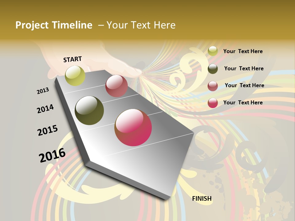 Leaf Vector Design PowerPoint Template