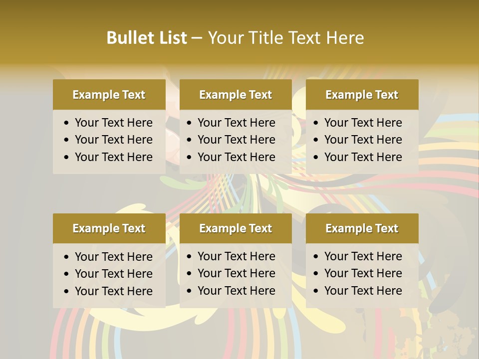 Leaf Vector Design PowerPoint Template