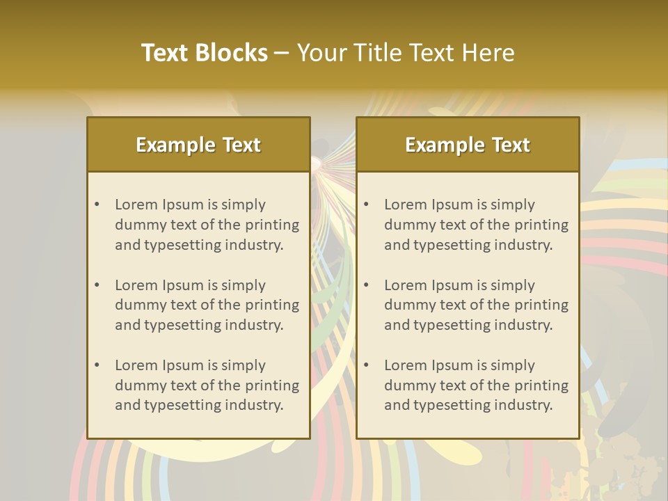 Leaf Vector Design PowerPoint Template