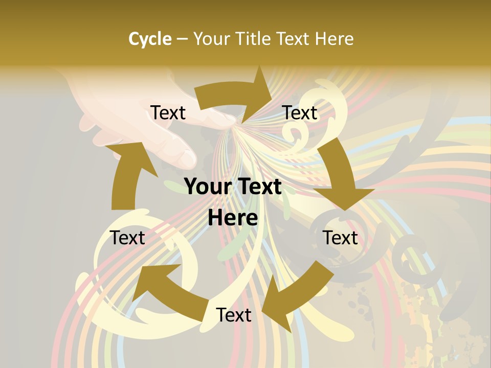 Leaf Vector Design PowerPoint Template