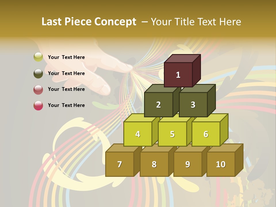 Leaf Vector Design PowerPoint Template