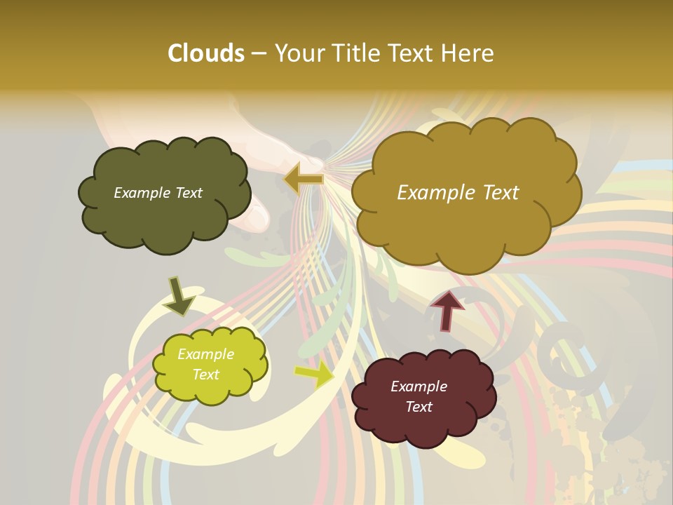 Leaf Vector Design PowerPoint Template