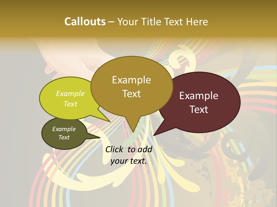 Leaf Vector Design PowerPoint Template
