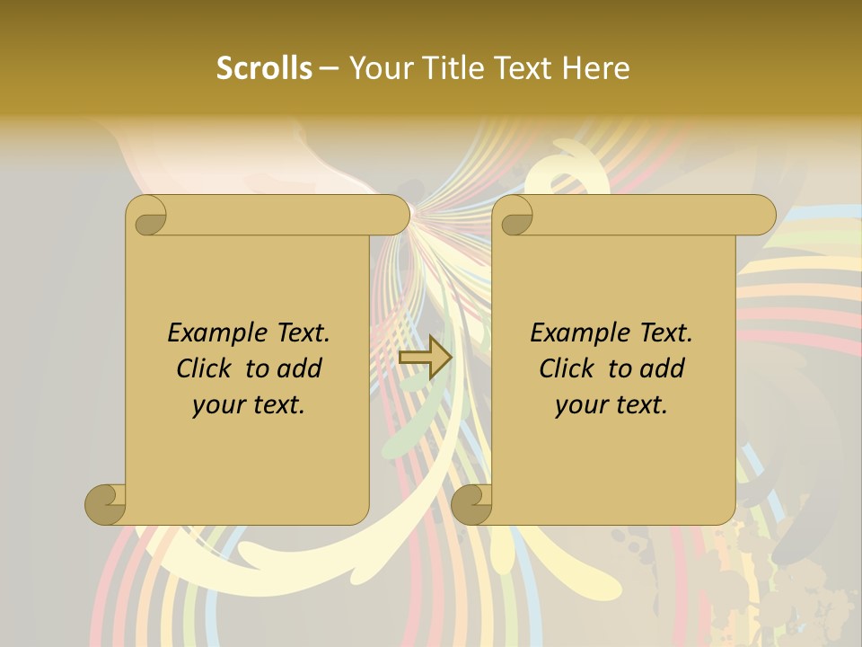 Leaf Vector Design PowerPoint Template