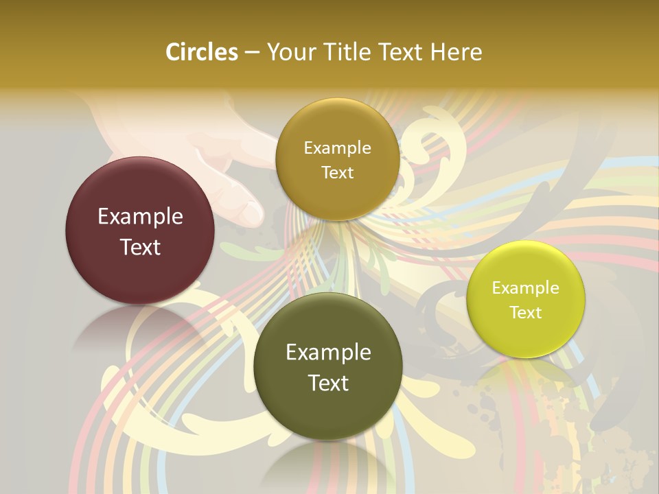 Leaf Vector Design PowerPoint Template