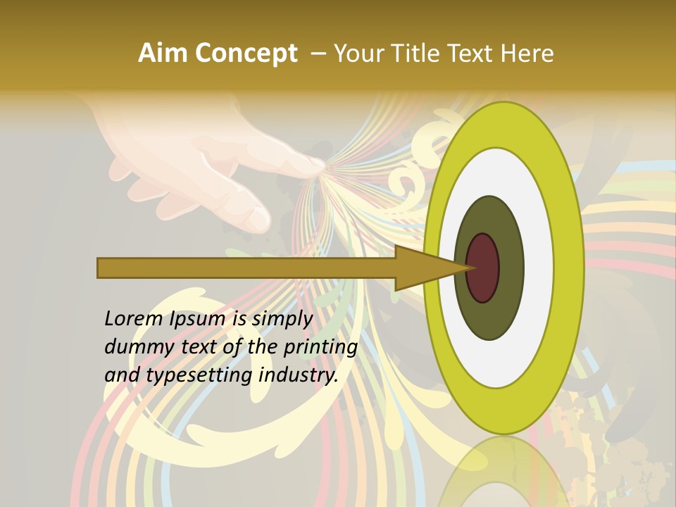 Leaf Vector Design PowerPoint Template