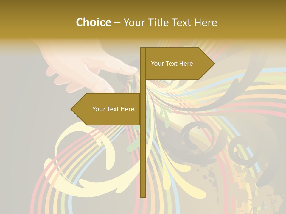 Leaf Vector Design PowerPoint Template