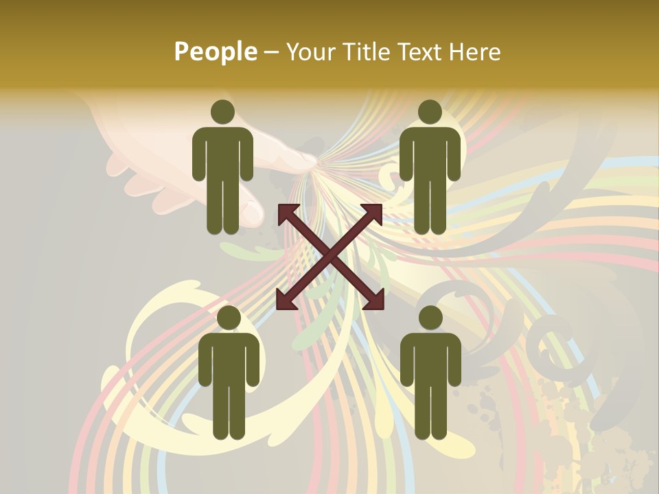 Leaf Vector Design PowerPoint Template