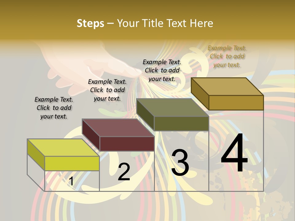 Leaf Vector Design PowerPoint Template
