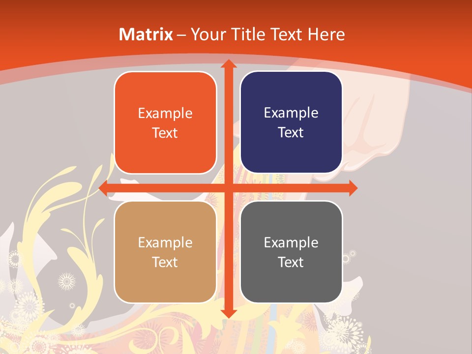 A Person Holding A Yellow Object In Their Hand PowerPoint Template