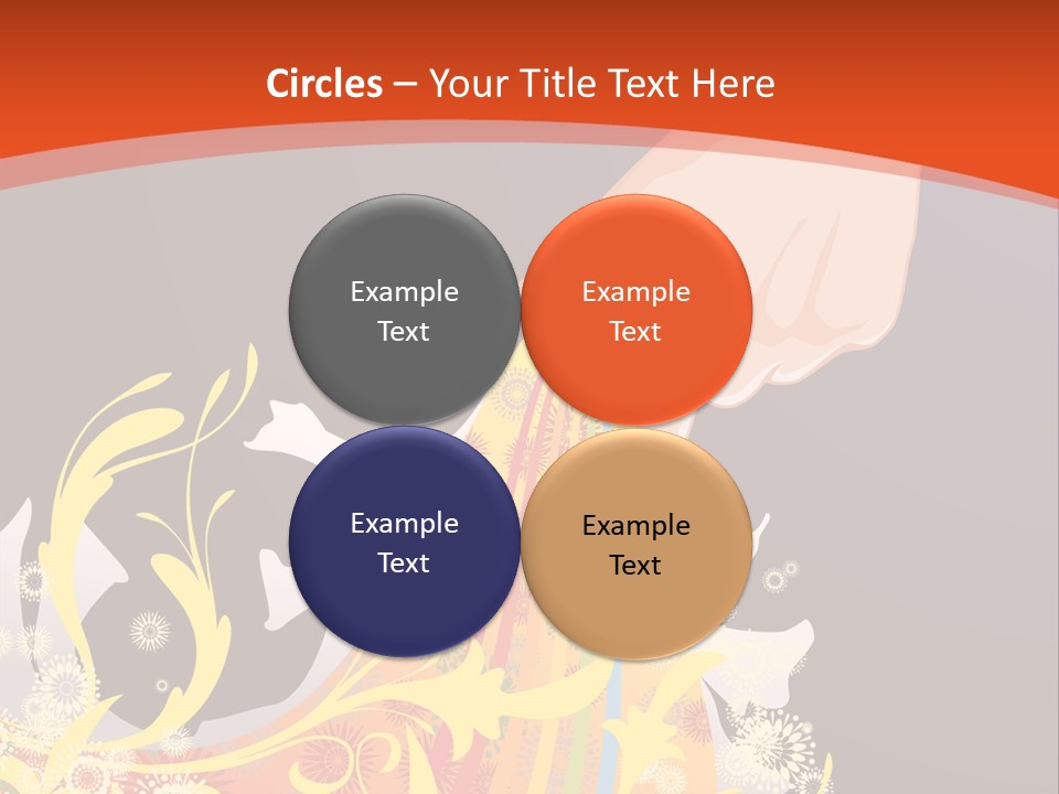 A Person Holding A Yellow Object In Their Hand PowerPoint Template