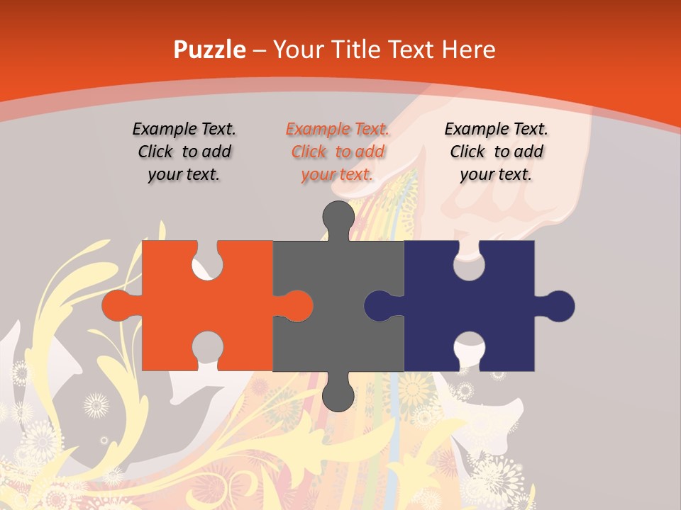 A Person Holding A Yellow Object In Their Hand PowerPoint Template