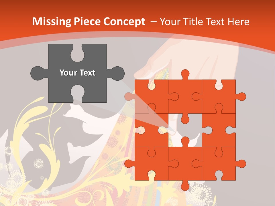 A Person Holding A Yellow Object In Their Hand PowerPoint Template