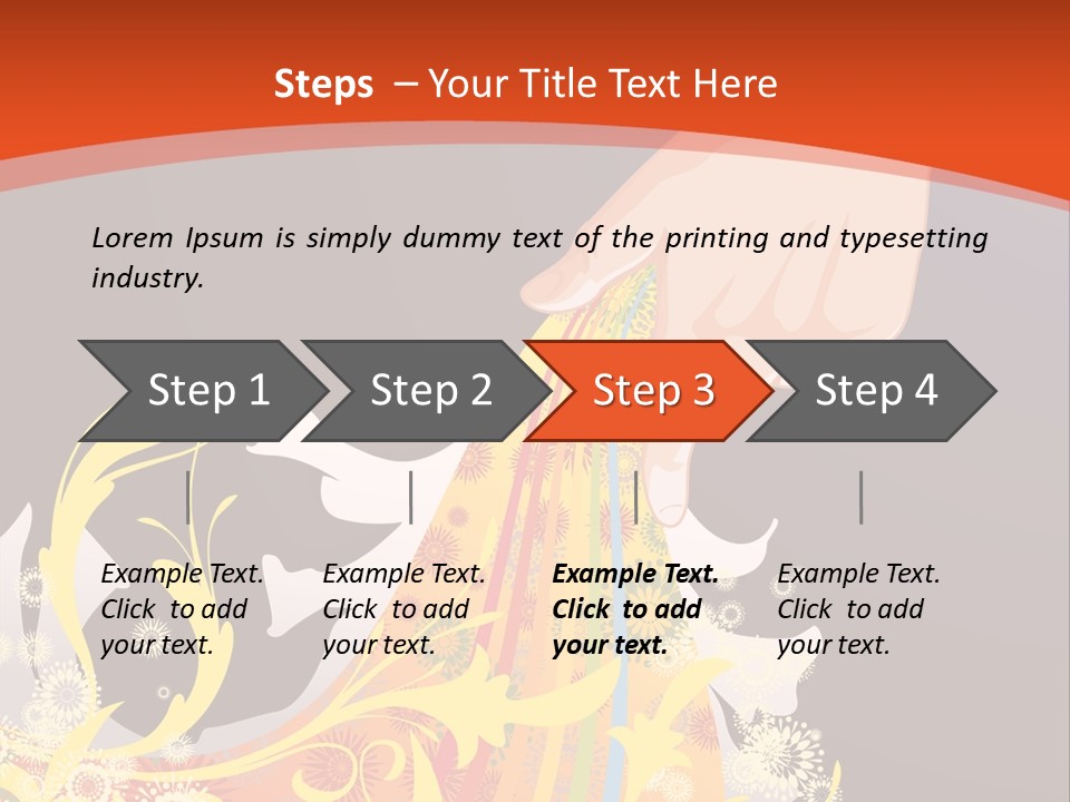 A Person Holding A Yellow Object In Their Hand PowerPoint Template