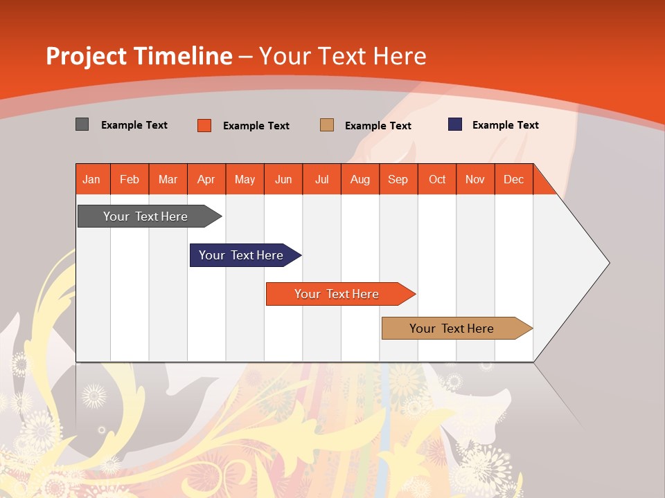 A Person Holding A Yellow Object In Their Hand PowerPoint Template