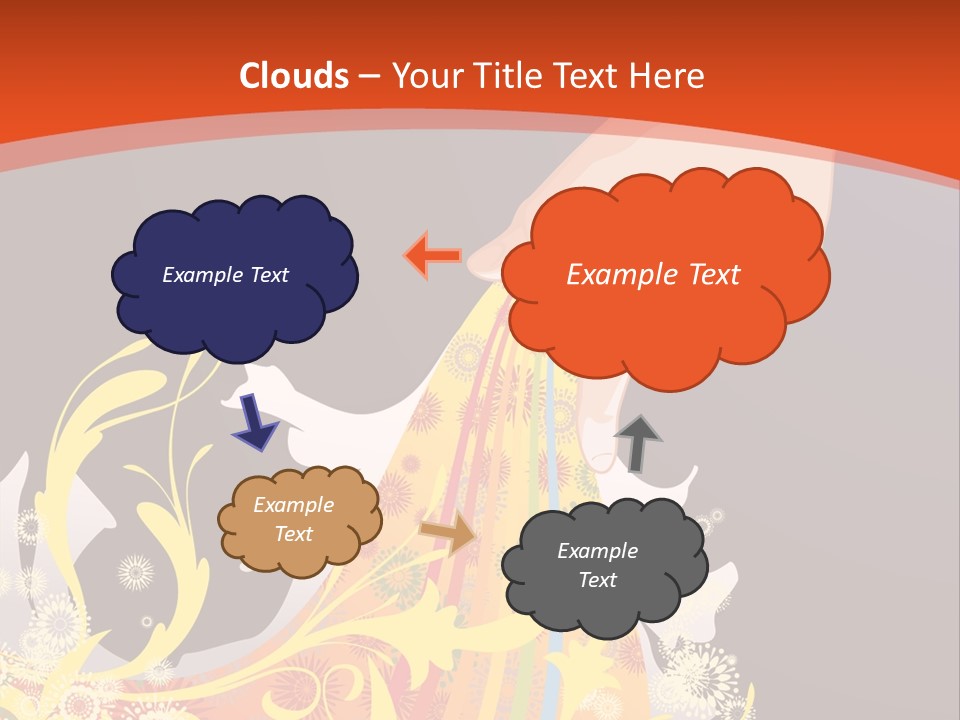 A Person Holding A Yellow Object In Their Hand PowerPoint Template