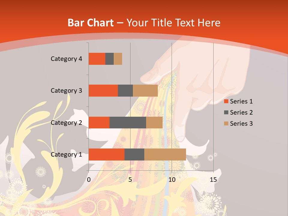 A Person Holding A Yellow Object In Their Hand PowerPoint Template