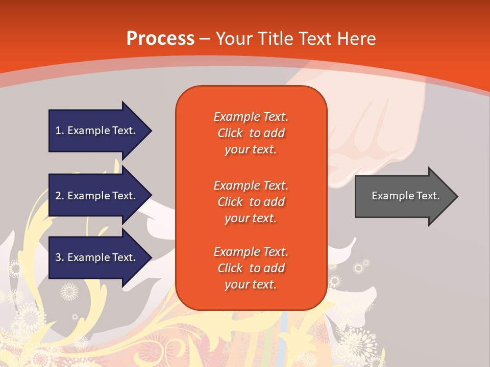 A Person Holding A Yellow Object In Their Hand PowerPoint Template