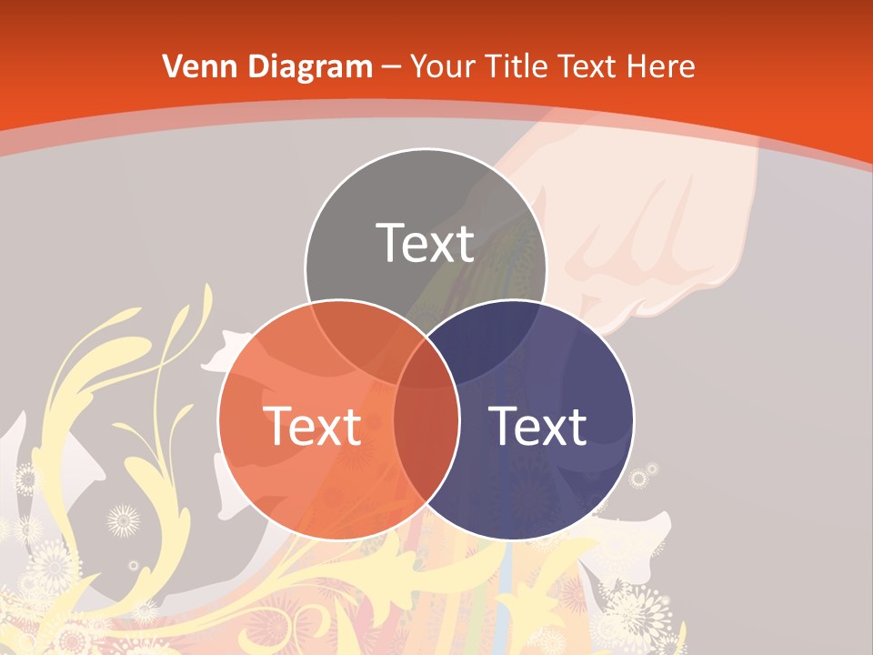 A Person Holding A Yellow Object In Their Hand PowerPoint Template