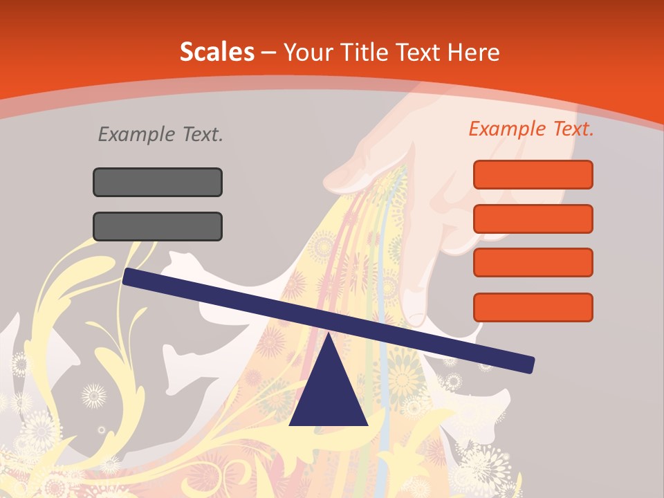 A Person Holding A Yellow Object In Their Hand PowerPoint Template