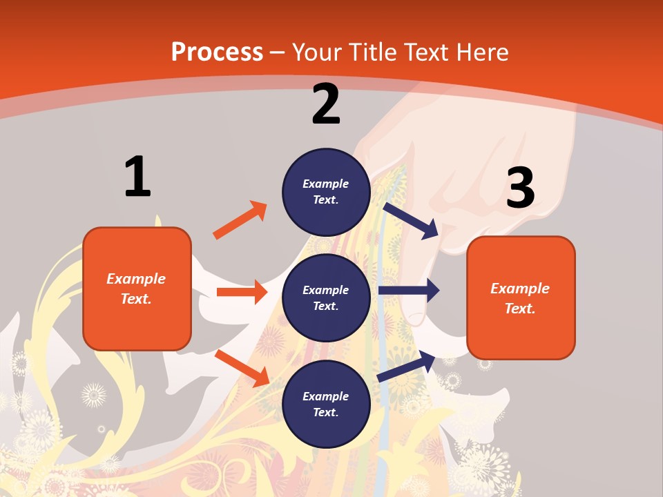 A Person Holding A Yellow Object In Their Hand PowerPoint Template