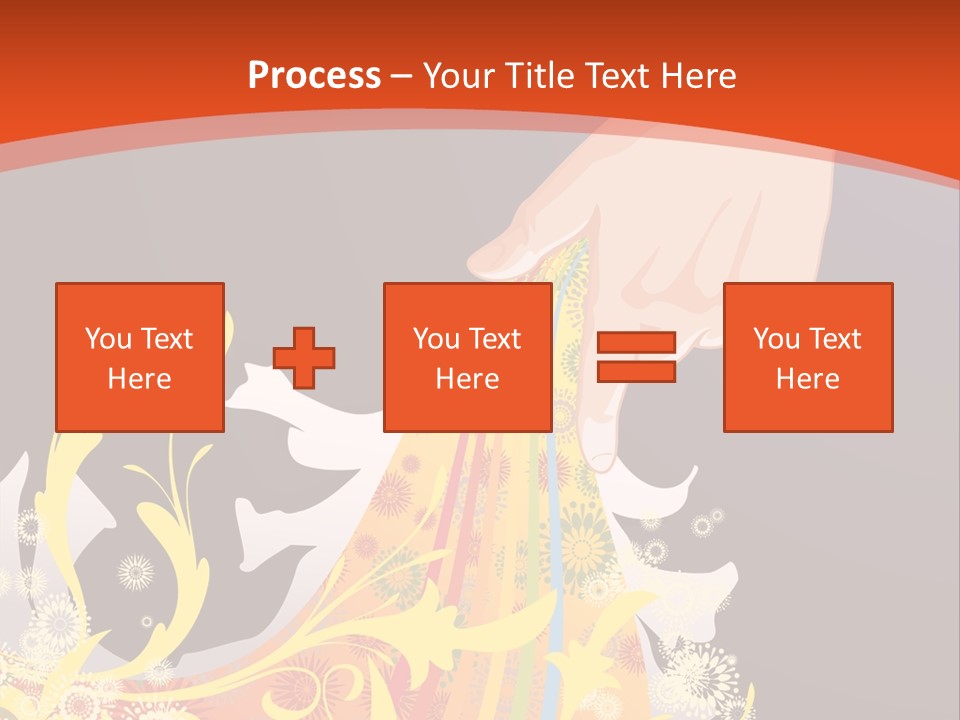 A Person Holding A Yellow Object In Their Hand PowerPoint Template