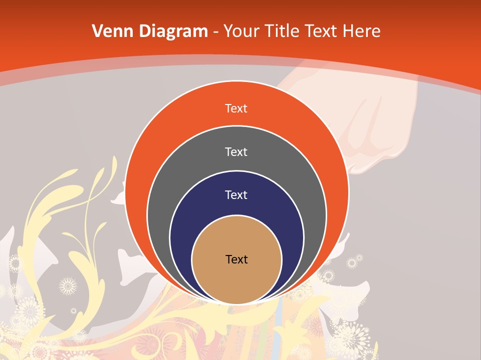 A Person Holding A Yellow Object In Their Hand PowerPoint Template