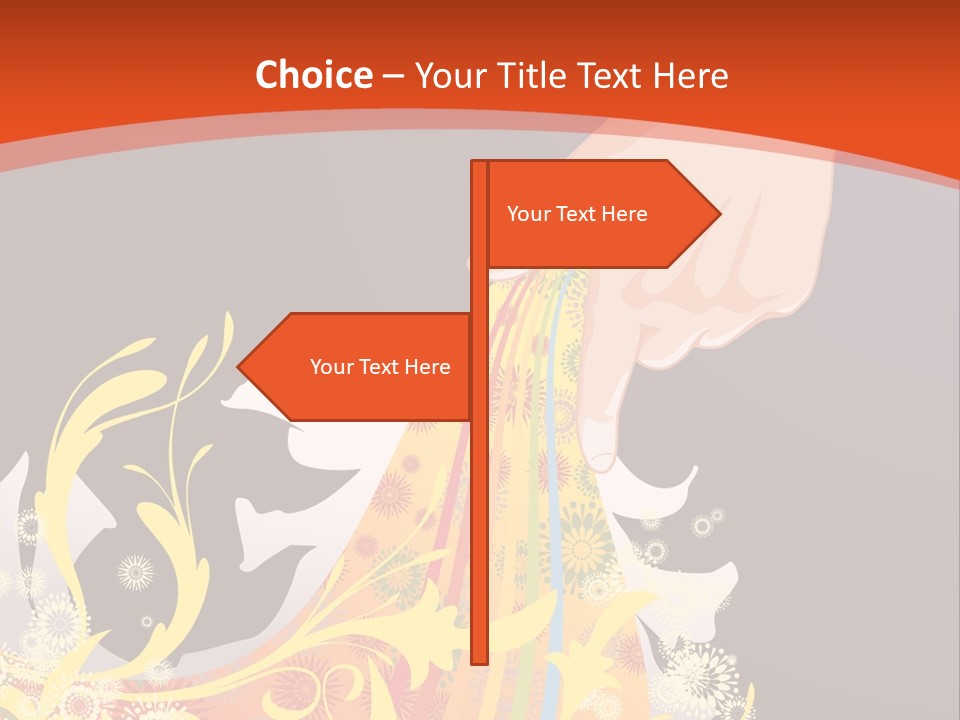 A Person Holding A Yellow Object In Their Hand PowerPoint Template