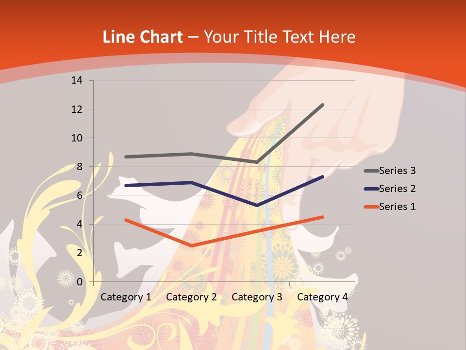 A Person Holding A Yellow Object In Their Hand PowerPoint Template