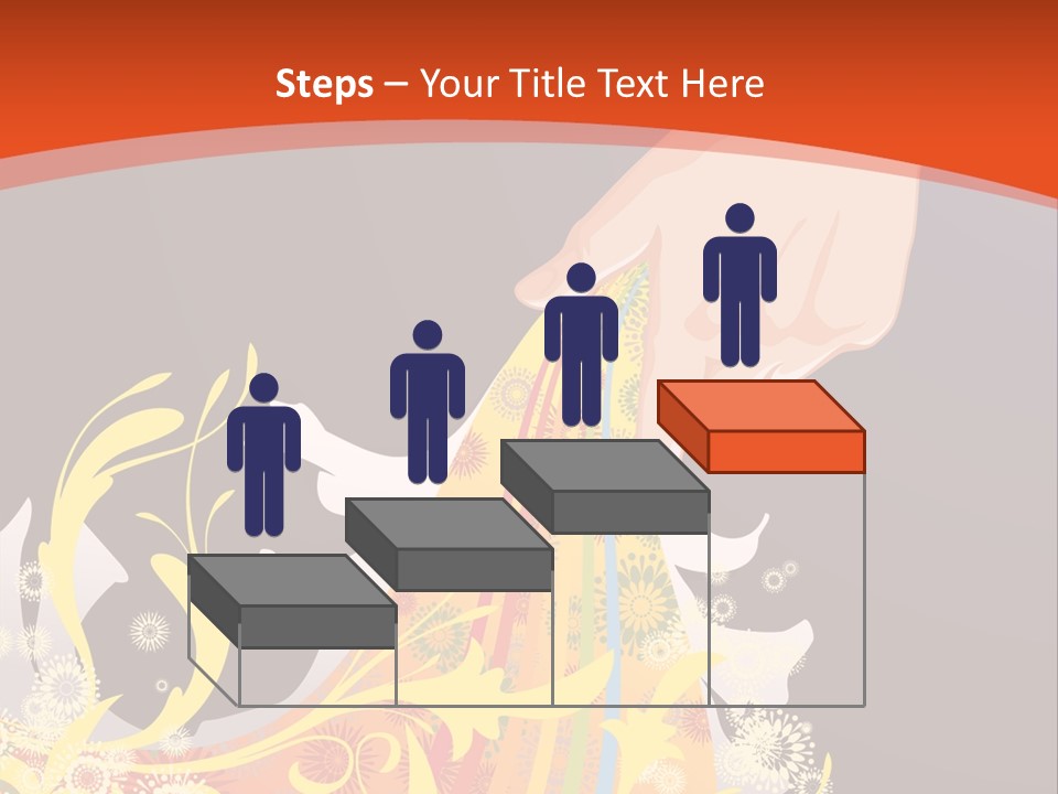 A Person Holding A Yellow Object In Their Hand PowerPoint Template