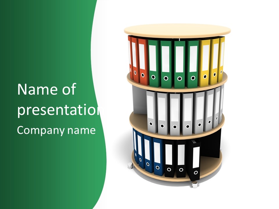 File Office Storage PowerPoint Template