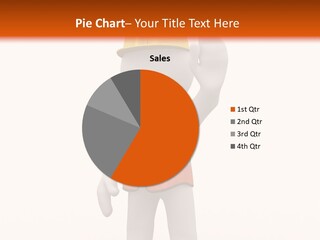 Cone White Abstract PowerPoint Template