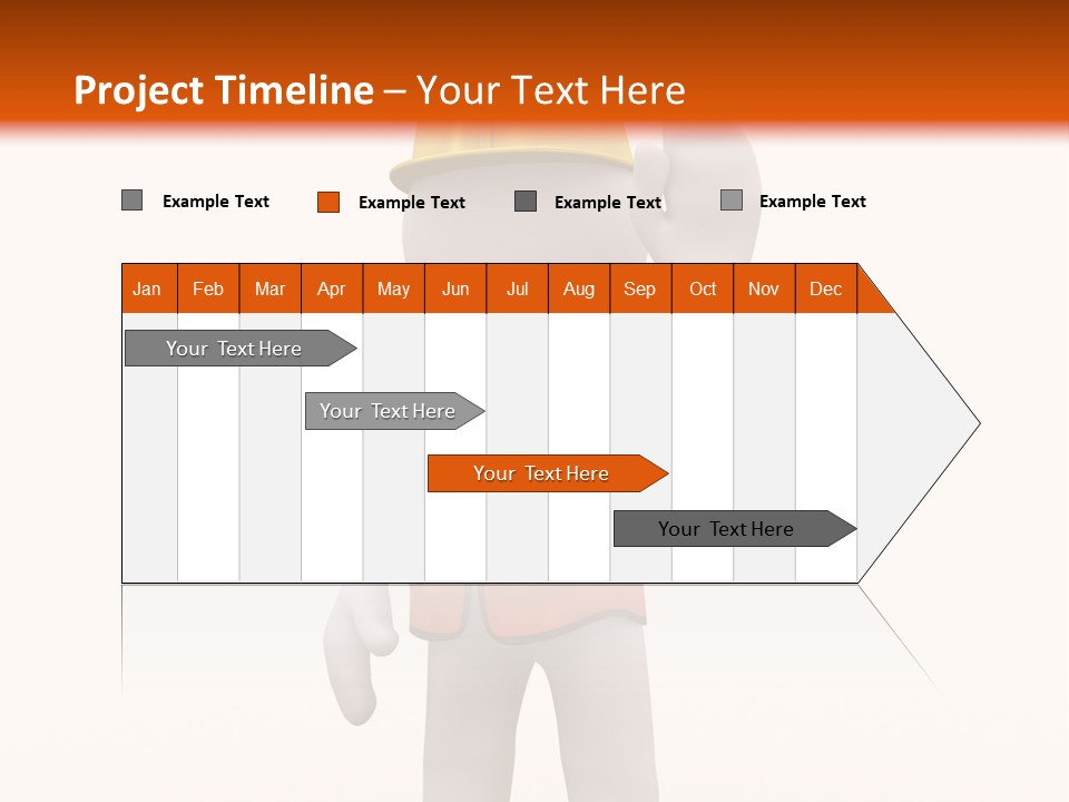 Cone White Abstract PowerPoint Template