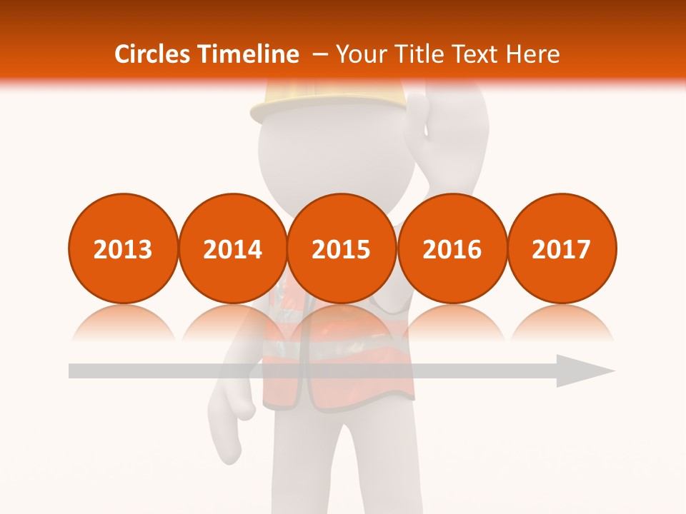 Cone White Abstract PowerPoint Template