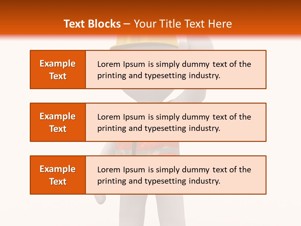Cone White Abstract PowerPoint Template