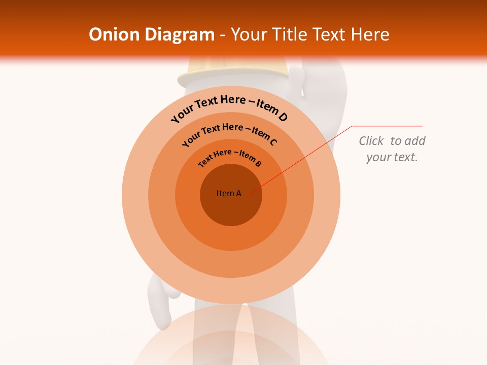 Cone White Abstract PowerPoint Template