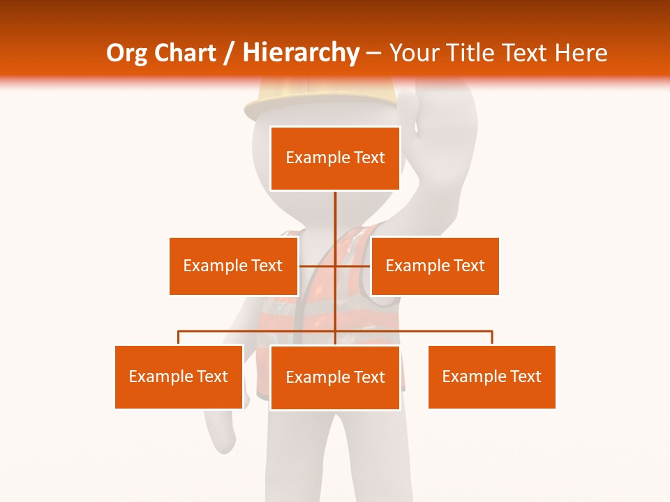 Cone White Abstract PowerPoint Template