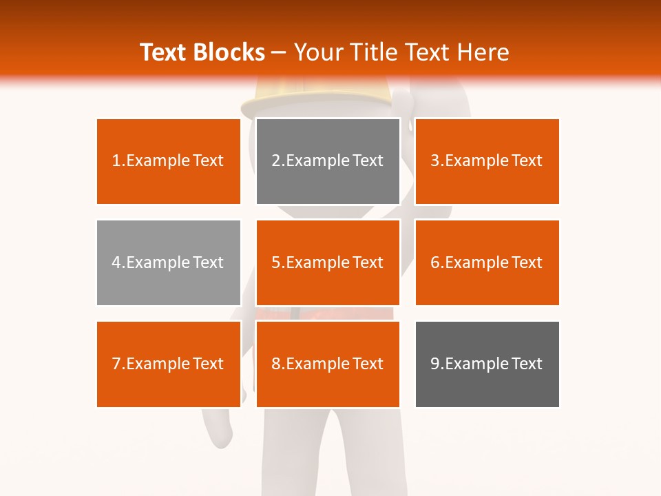 Cone White Abstract PowerPoint Template