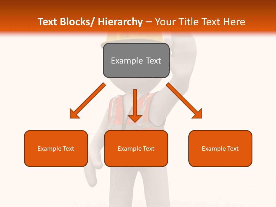 Cone White Abstract PowerPoint Template