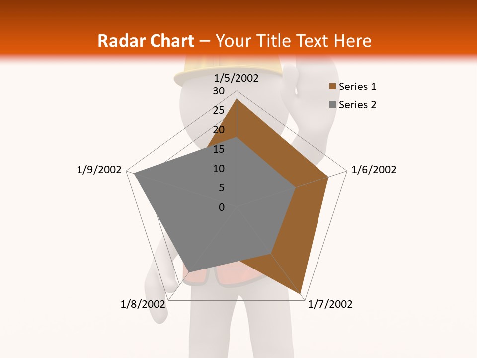 Cone White Abstract PowerPoint Template