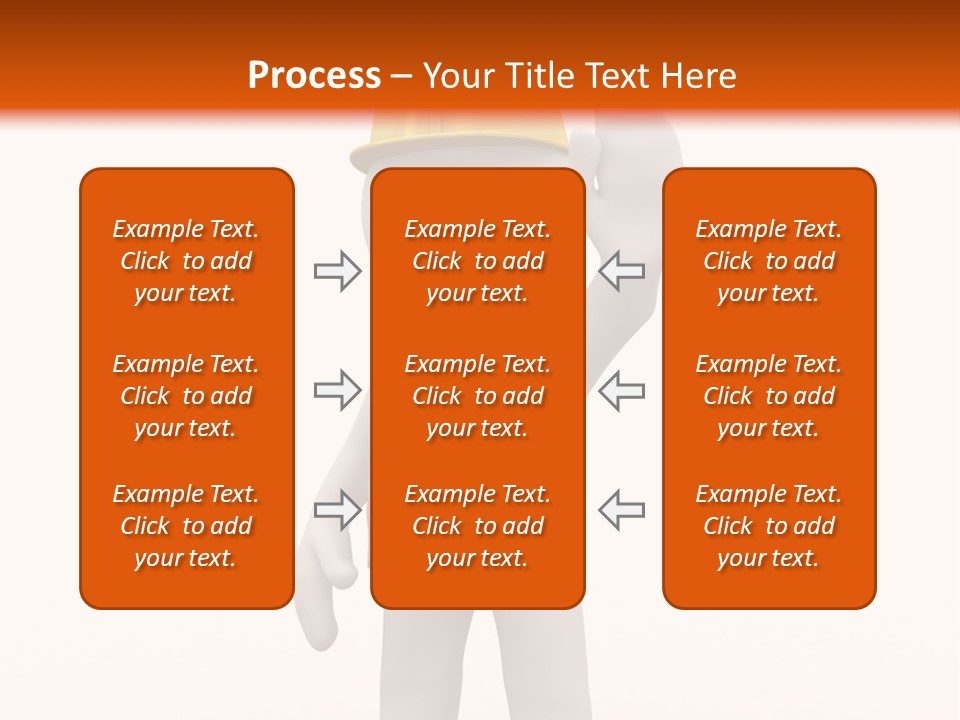 Cone White Abstract PowerPoint Template